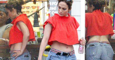 Jennifer lopez abs legs