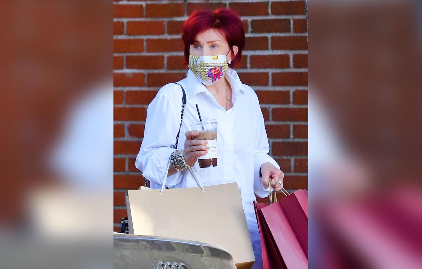 sharon osbourne and daughter aimee get some retail shopping in together