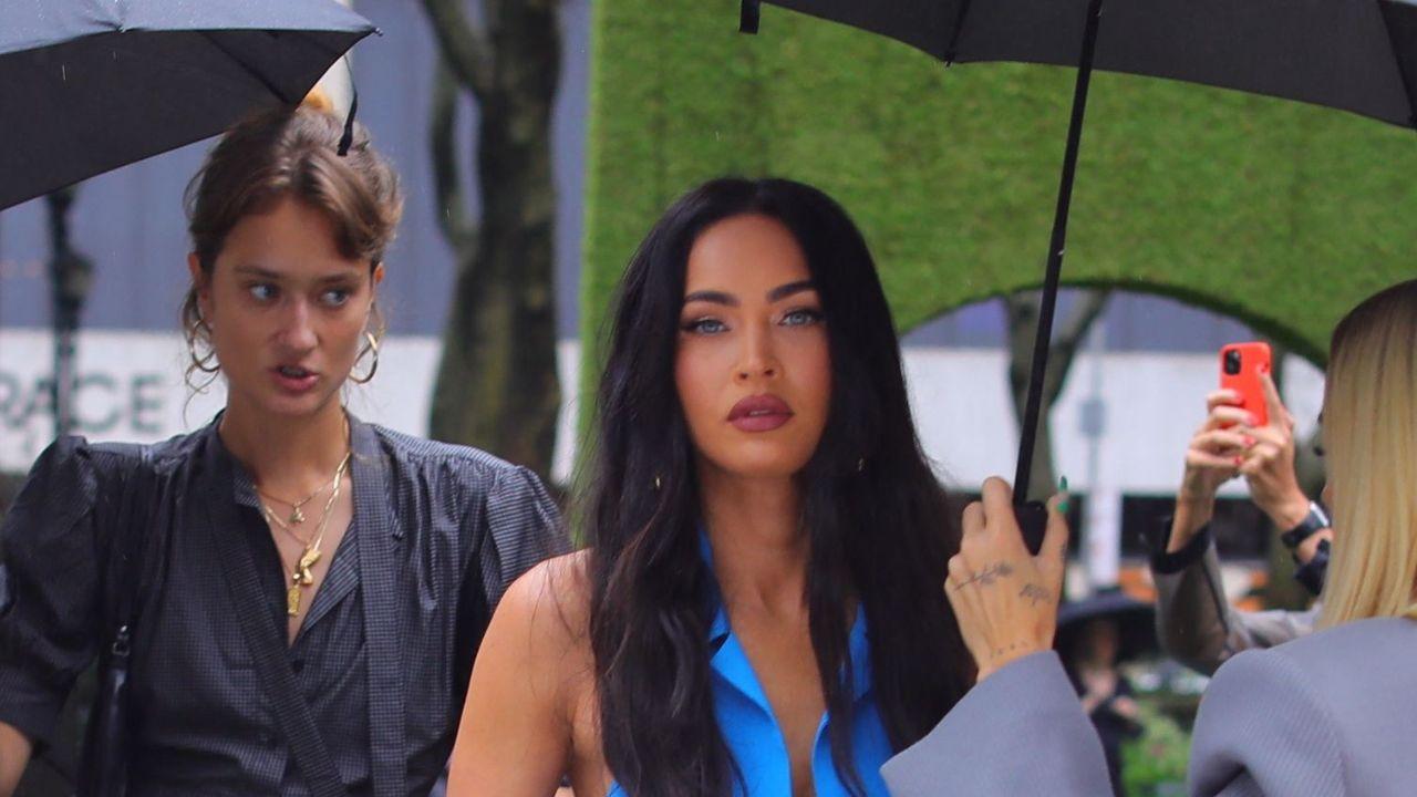 Image of Megan Fox is prioritizing her parenting duties.