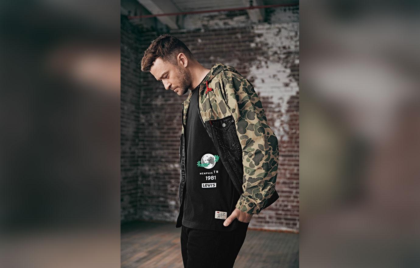 Justin Timberlake Debuts New Collaboration With Levi's Jeans