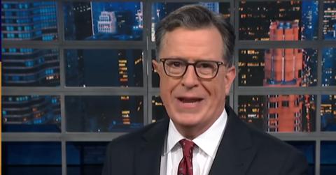 Photo of Stephen Colbert.