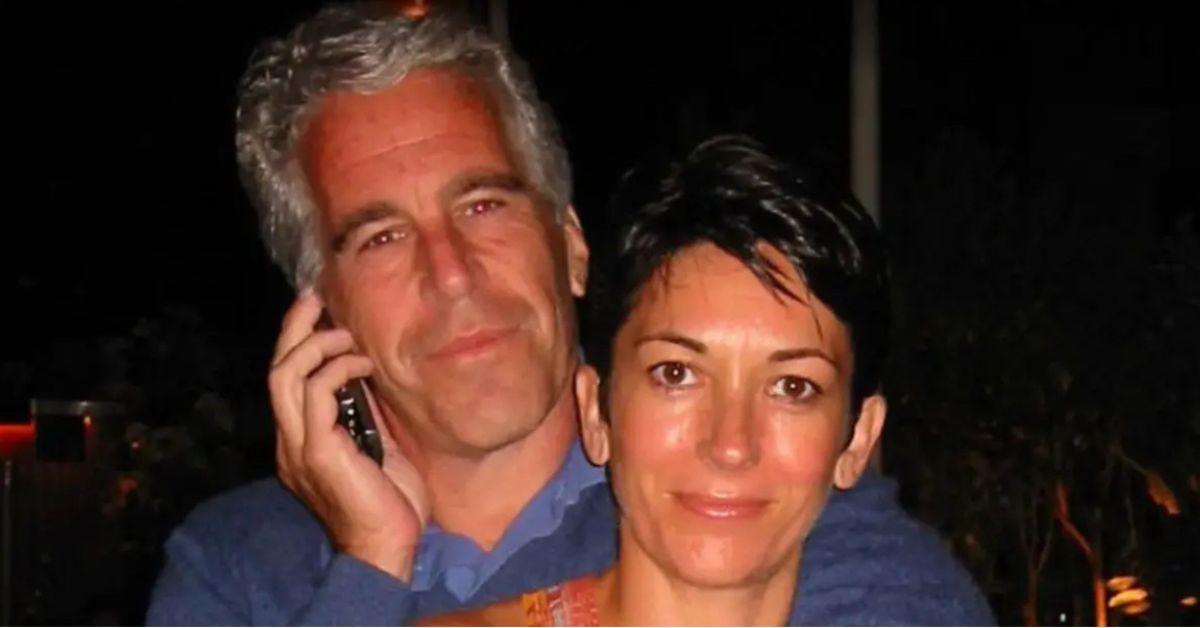 photo of Jeffrey Epstein hugging Ghislaine Maxwell