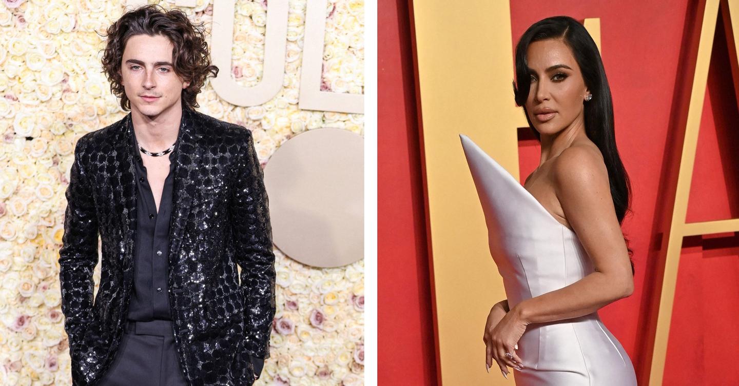 Timothee Chalamet Fans Say Kim Kardashian Hid His Place Card At Easter