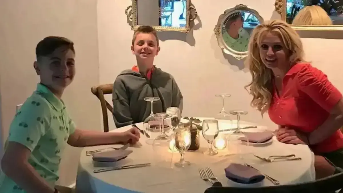 Image of Britney Spears has frequently shared emotional posts about her sons as they've grown up.