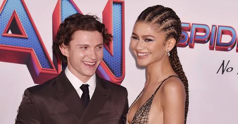 zendaya tom holland rare photo birthday pp