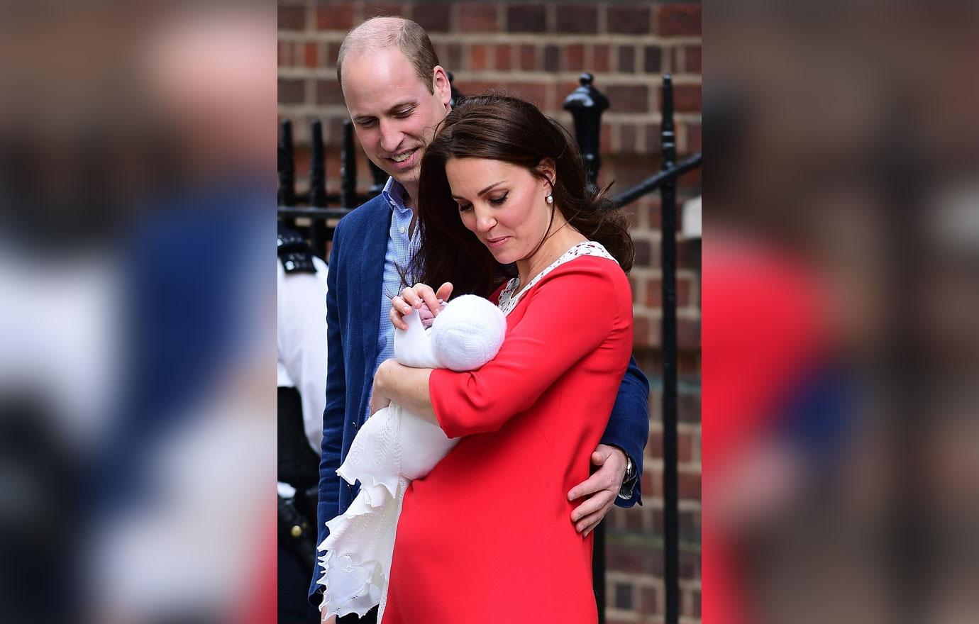 New Royal Baby Leaves Lindo Wing at St Marys Hospital