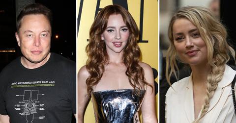 elon musk vacation girlfriend natasha bassett amber heard trial