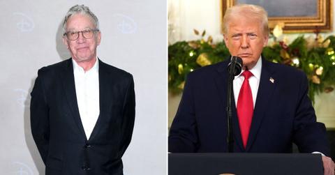 Photo of Tim Allen and Donald Trump