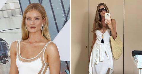 rosie huntington whiteley no bra outfits