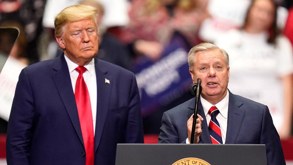 photo of Lindsey Graham wound up becoming a staunch Donald Trump supporter.