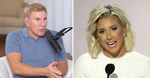 Composite photo of Todd and Savannah Chrisley