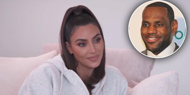 Kim Kardashian Thinks She Embarrassed Herself In Front Of LeBron James