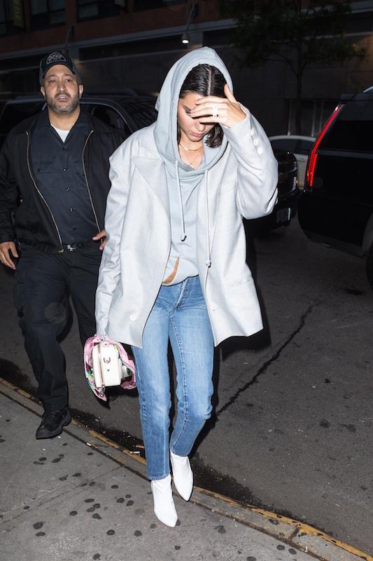 Kendall Jenner shows off a ring on THAT finger while out with ASAP Rocky