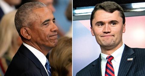 photo of Barack Obama and Charlie Kirk