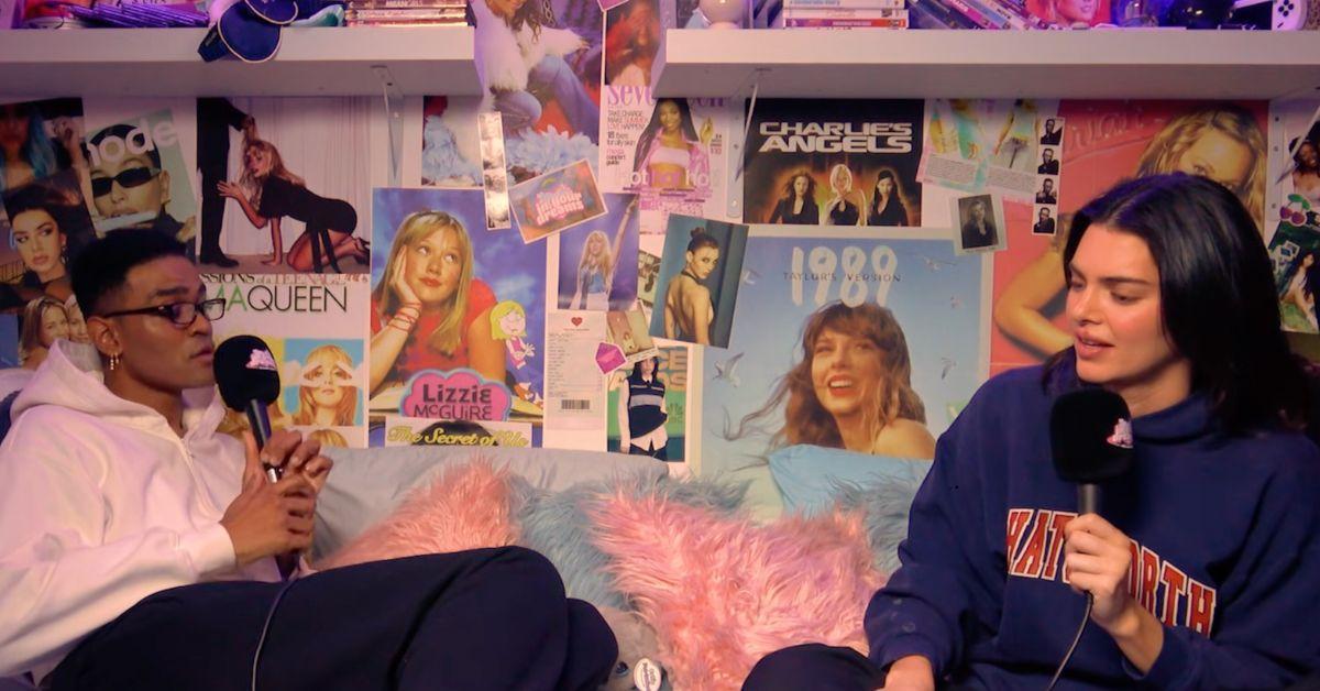 Image of Kendall Jenner addressed rumors about being gay.