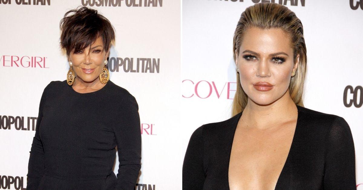 Composite photo of Kris Jenner and Khloé Kardashian