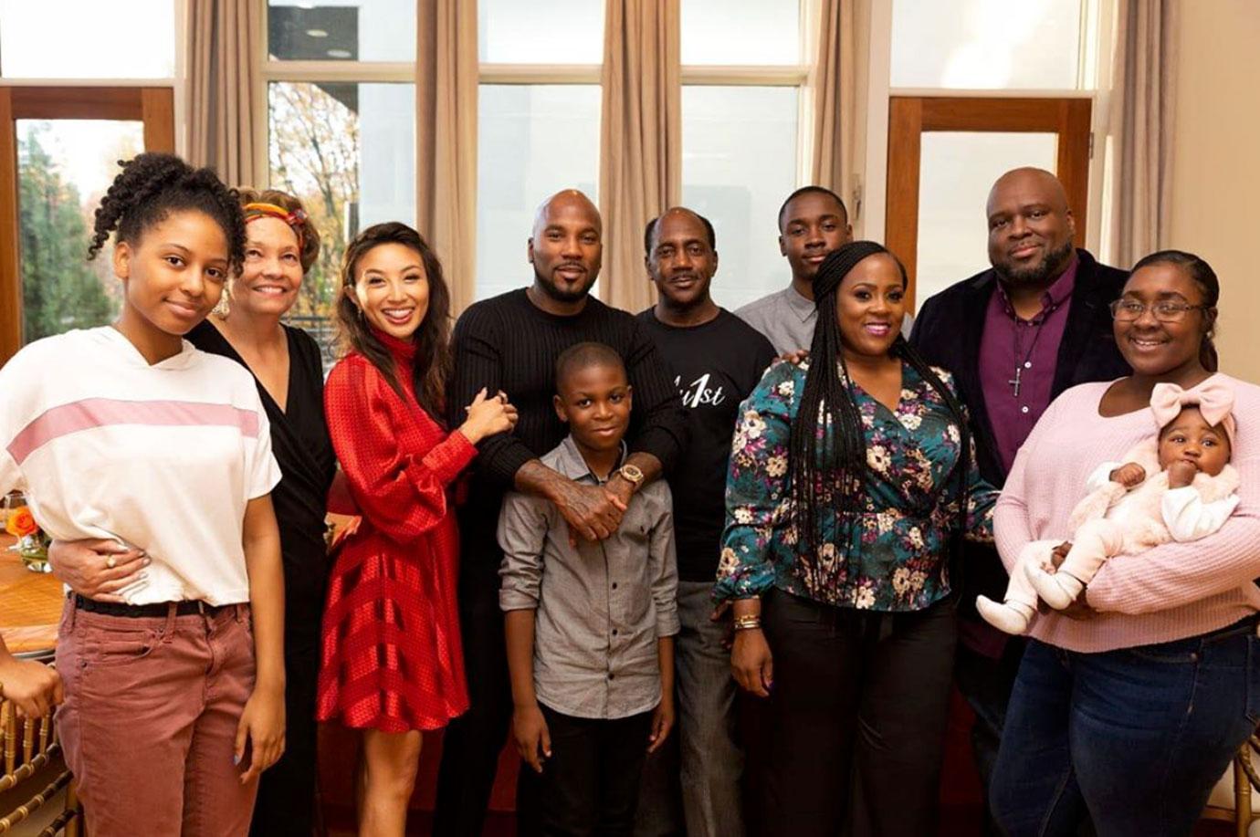 Jeannie Mai With Boyfriend Jeezy's Family On Thanksgiving