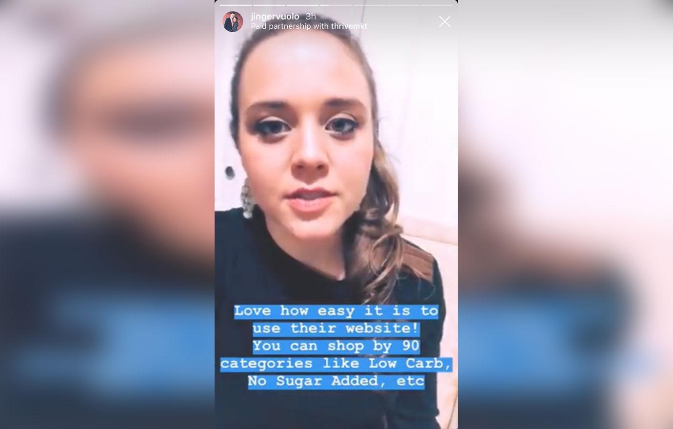 counting on jinger Duggar healthy cooking sister jill