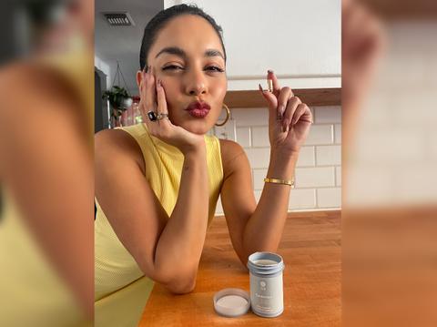 vanessa hudgens gut health supplement probiotic bloating shop