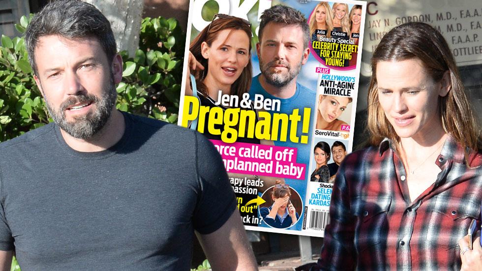 Ben affleck jennifer garner pregnant
