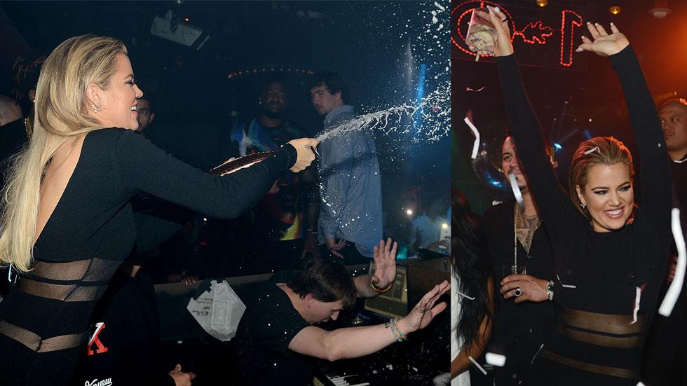 Khloe kardashian partying 01 G