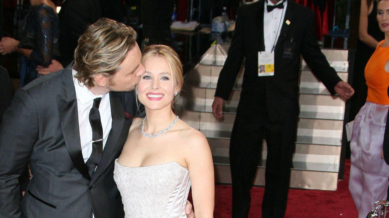 Image of Bell and Dax Shepard focus on instilling strong inner confidence in their kids.