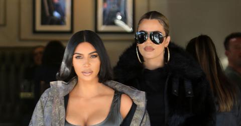 Kim and Khloe Kardashian Filming 'KUWTK'