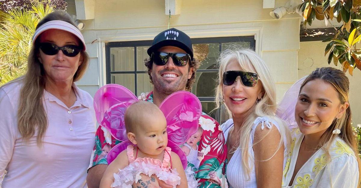 Caitlyn Jenner Attends Brody's Daughter's 1st Birthday Party Photos