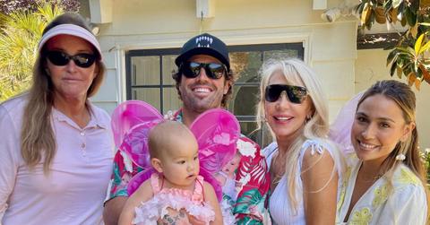 Photo of Caitlyn Jenner, Brody Jenner, Linda Thompson, Tia Blanco and Honey Jenner