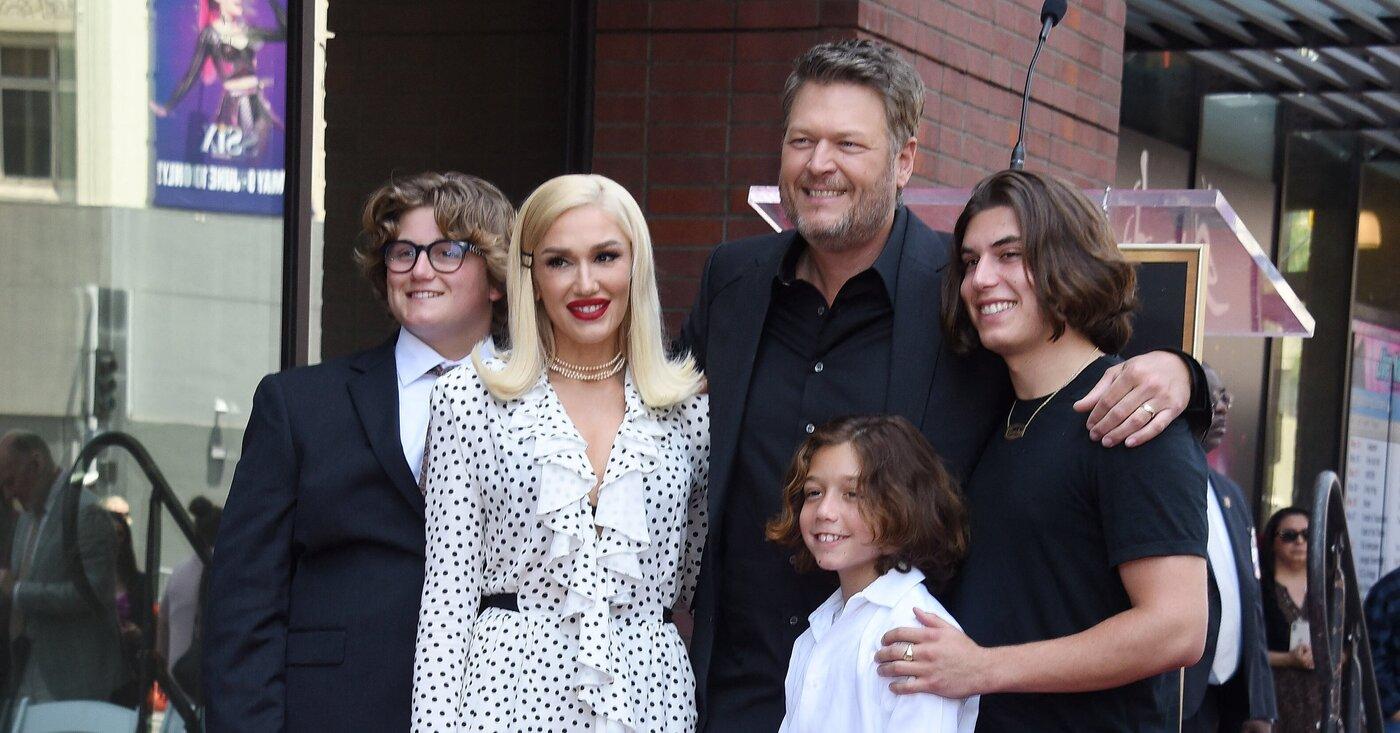 Gwen Stefanis Son Kingston Asking For Advice From Mom, Blake Shelton image