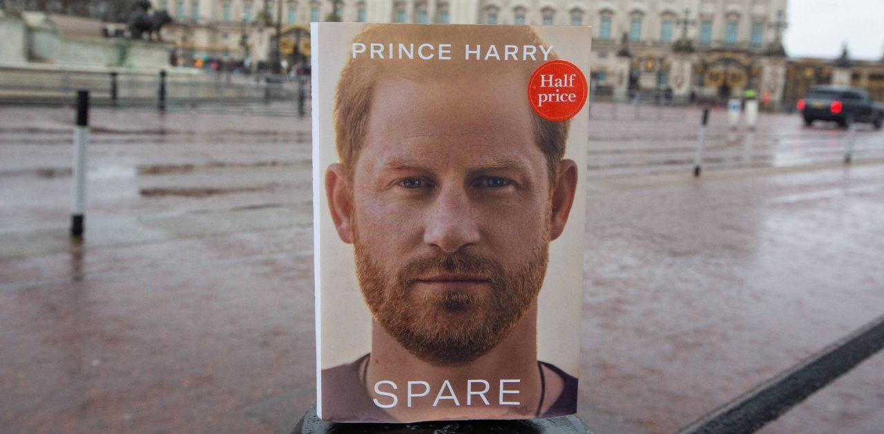 prince harry scrambling sensational material paperback copy spare