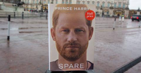 prince harry scrambling sensational material paperback copy spare