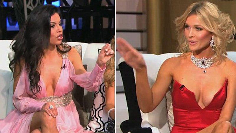 real housewives reunion crazy moments