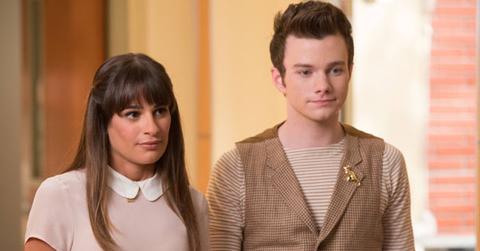 Lea michele chris colfer glee season5