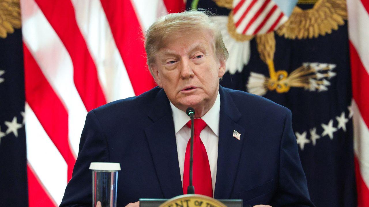 image of Donald Trump made the comment on October 27 during a rally in Texas.
