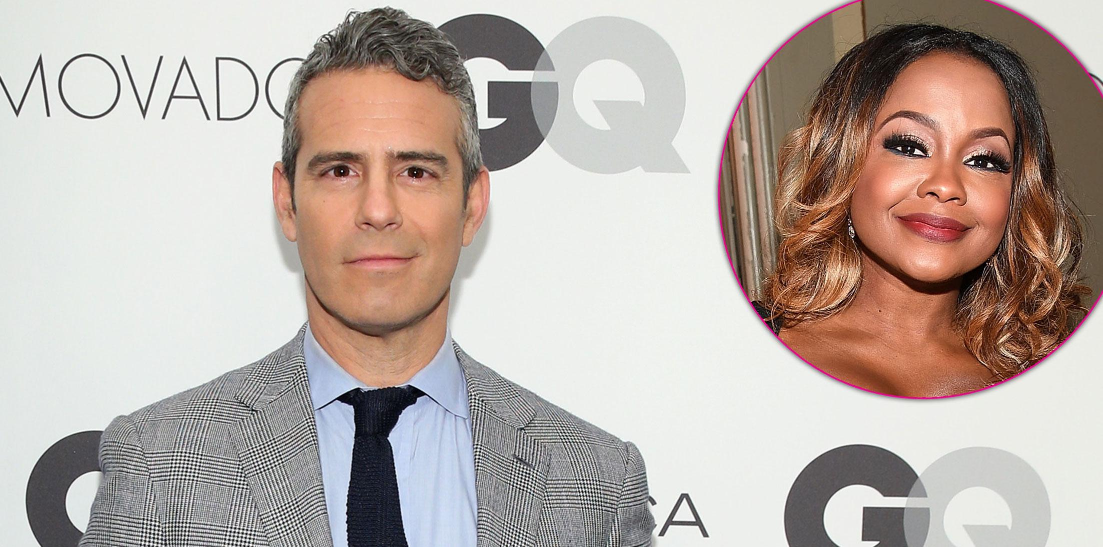 Andy Cohen Phaedra Parks Real Housewives Atlanta Long