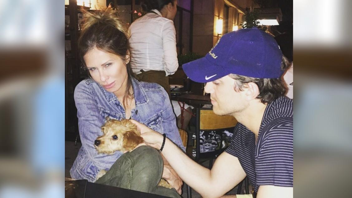 Photo of Carole Radziwill and Eric Goldie.