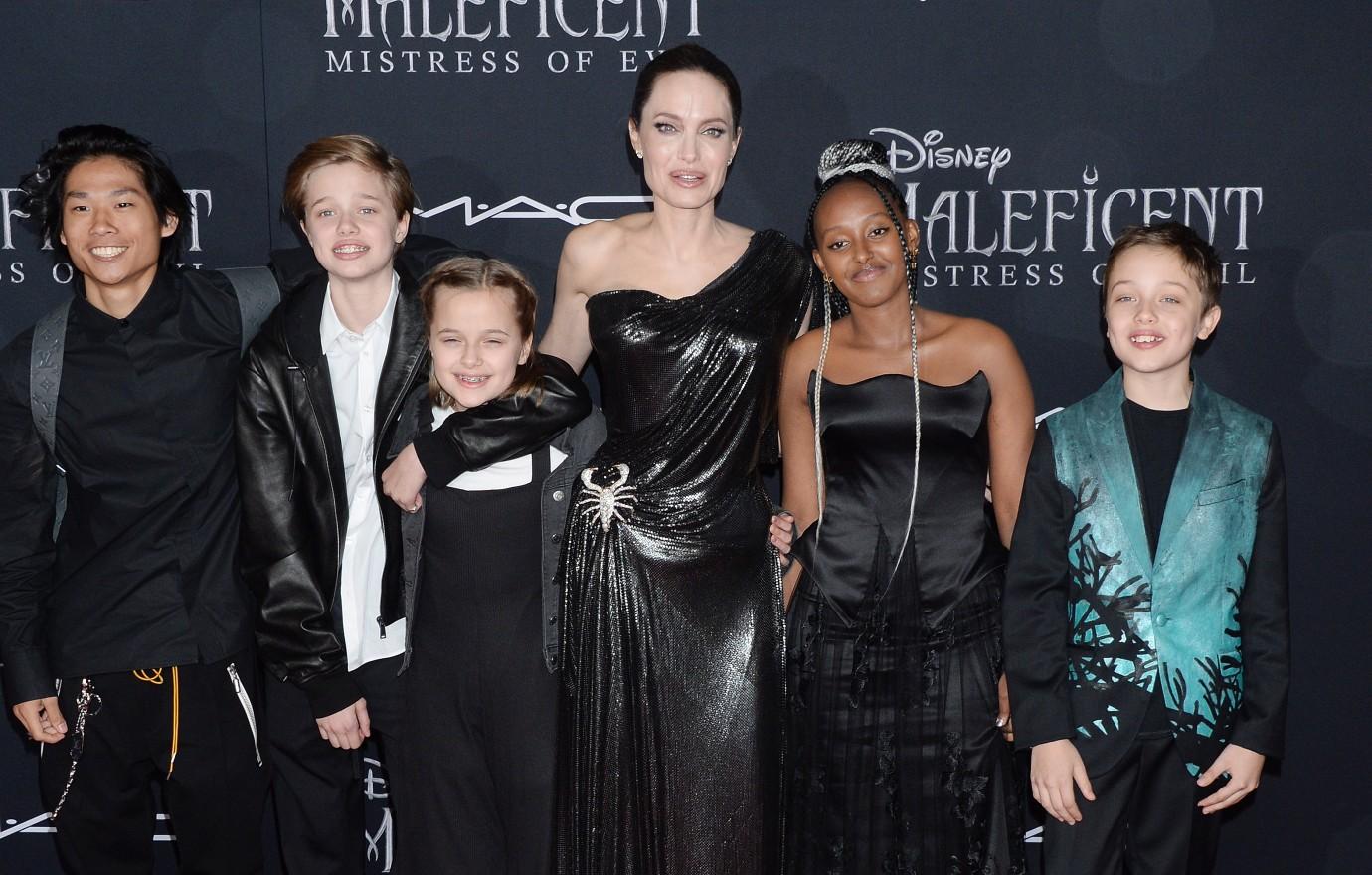 angelina jolie son pax