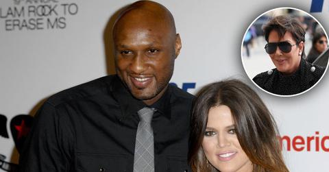 Khloe Kardashian Lamar Odom Kris Jenner