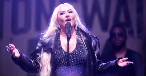 christina aguilera stepped up workouts vegas