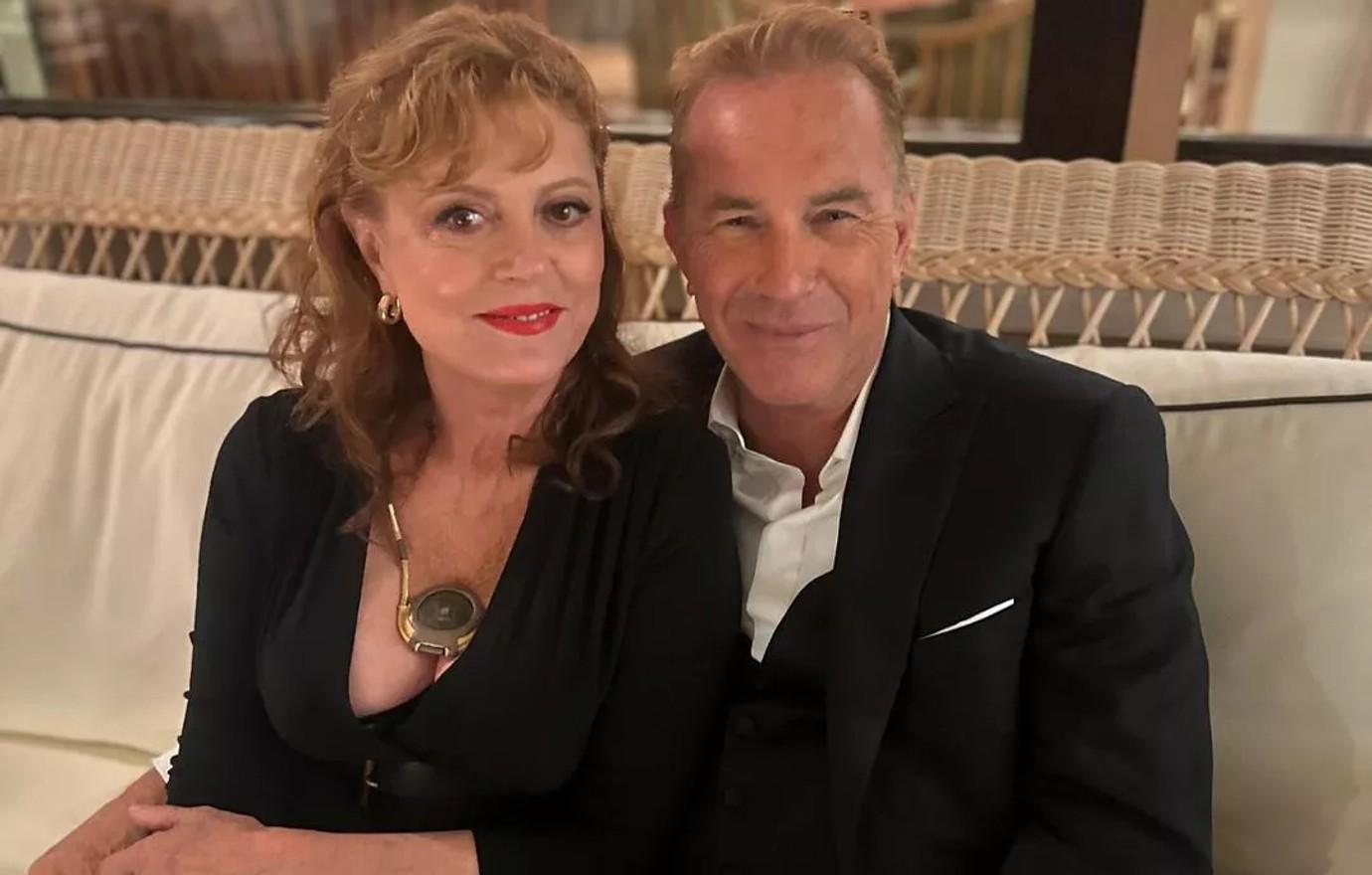 kevin costner susan sarandon reunite venice film festival kevincostner ig