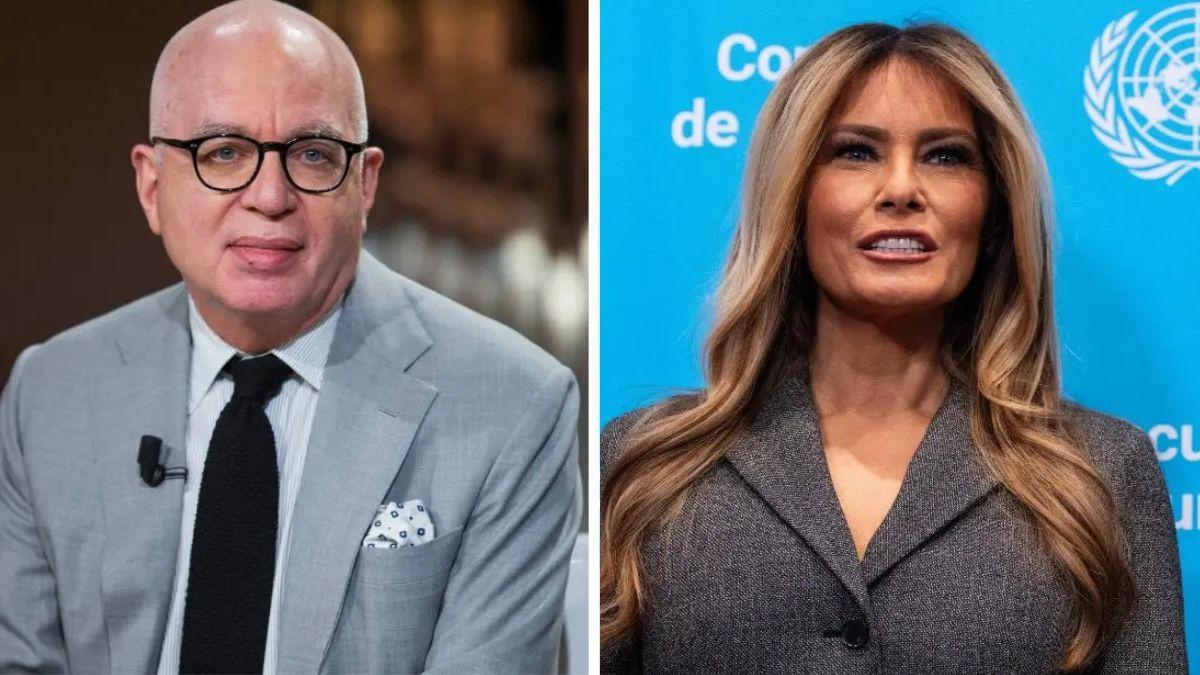 image of Michael Wolff has called attention to Melania Trump's alleged ties to Jeffrey Epstein.