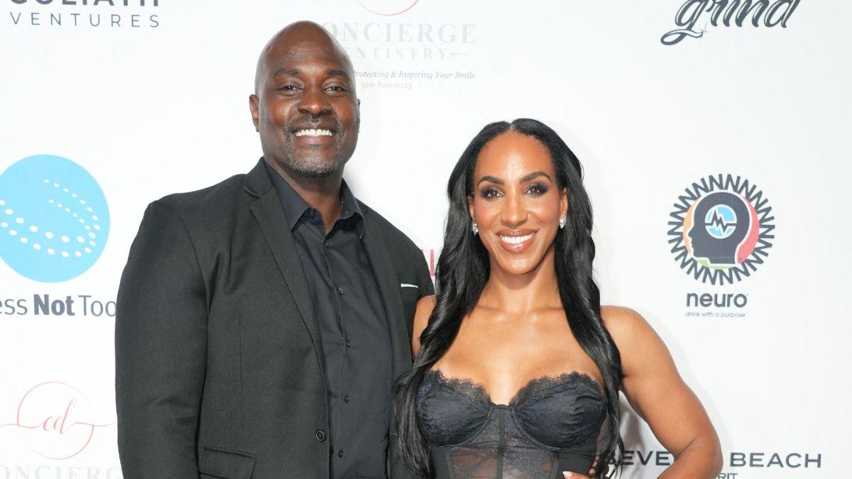 Photo of Marcellus Wiley and Annemarie Wiley.