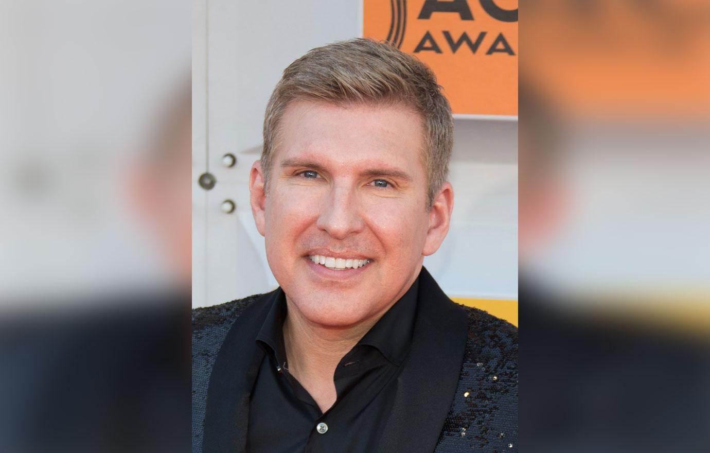 Todd Chrisley Black Button Down