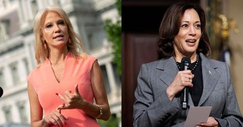 kellyanne conway donald trump running mate beat kamala harris