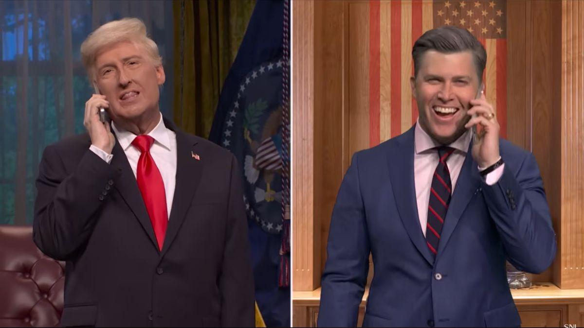 Image of The sketch featured other absurd denials referencing unrelated scandals.