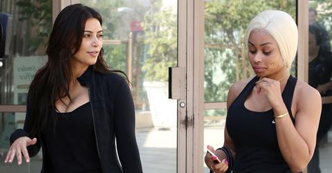 Kim kardashian blac chyna rebuilding friendship