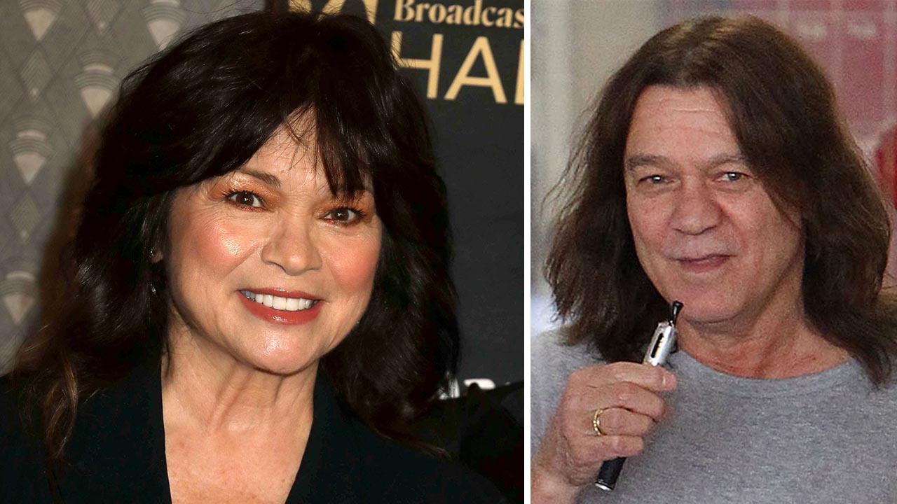 Photo of Valerie Bertinelli and Eddie Van Halen