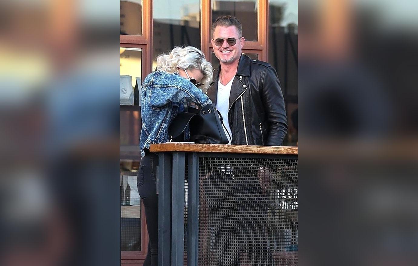 Eric Dane spotted with a sexy blonde as his wife Rebecca Gayheart files for divorce!