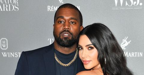 Kim Kardashian & Kanye West Share PDA At SKIMS Nordstrom Launch